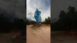 😱VerticalWindmill  On Going Project #project101 #metalfabricator #windmill #fabrication #energypower