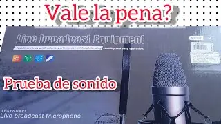 Micr&oacute;fono live broadcast equipment |Prueba de Sonido|
