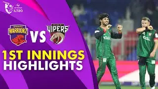 1st Innings Highlights | Sharjah Warriorz vs Desert Vipers | Match 28 | DP World ILT20 | M3Y1J