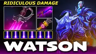 Watson LUNA [S-Tier CARRY 7.35d] - Full Match Dota Class