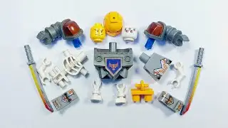 LEGO NEXO KNIGHTS AND LEGO SKELETON NINJA | LEGO BUILD