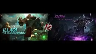 League of Legends - GypsyDanger454 - Illaoi VS Shen RANKED Top Lane S6.14