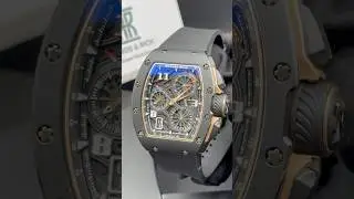 Richard Mille RM 72-01 Chrono TZP Black Ceramic #richardmille #kairosandrich #rm7201 #luxurywatches