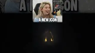 HappyGal&rsquo;s Reaction To @CouRageJD Icon Skin Announcement 👀 #happyhappygal #fortnite #icon #gaming