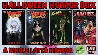 HALLOWEEN HORROR BOX KICKSTARTER trailer #1 Asylum Press Comics Comic Books Horror