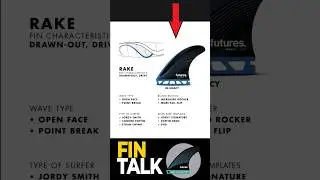 Какой плавник лучше всего подходит для вашей доски для сёрфинга? Давайте взглянем на шаблон Rake ...