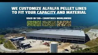 Alfalfa Pellet Production Line - Compelet Alfalfa Pelletizing Solution - @RICHIMACHINERY