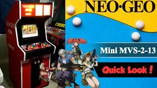 4 ft Tall SNK NEO GEO Mini MVS-2-13 | Arcade | Quick Look