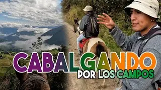 CABALGANDO POR LOS CAMPOS Y COLOCÁNDOLE LOS HERRAJES A UNA YEGUA | Darío Xavier