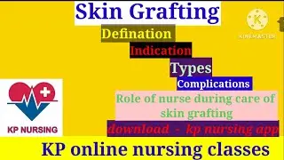 Skin Grafting / स्किन  प्रत्यारोपण # Defination , indication ,  Types of skin grafting, Complication