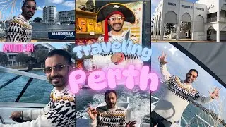 Travel Vlog | Perth | Australia | Boating | Kings Park | Full Fun.