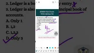 FAA Accountancy Revision! #faa #jkssb #competitiveexams #accountancy #accountancybasics #accounting