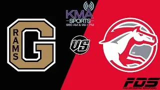 Dallas Center Grimes at Glenwood Varsity Football