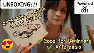 DJI Tello Drone Boost Combo//BEST FOR BEGINNERS in 2020//Unboxing