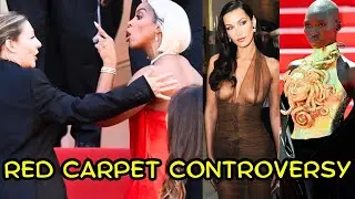 Cannes Film Festival 2024 | Kelly Rowland vs Security Guard| Massiel Taveras Jesus dress | All Drama