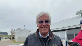 Baffert on Flightline: 'He's Pharoah at 4' (he also talks about Taiba, Cave Rock)