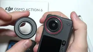 DJI Osmo Action 6: How to Mount Lens Cover