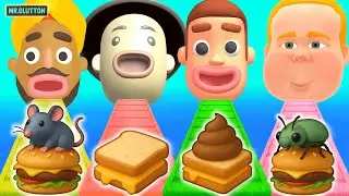 Sandwich Runner 🆚 Sandwich Stacker Run 🆚 Craving Sandwich 🆚 XXL Sandwich - New Satisfying Gameplay