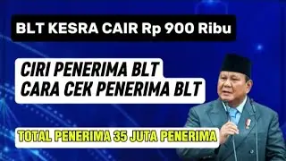 CIRI DAN CARA CEK PENERIMA BLT Rp 900 RIBU OKTOBER DESEMBER