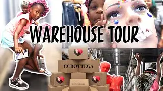 SMALL BUSINESS WAREHOUSE TOUR | CLEAN & ORGANIZE WITH ME & MY FIVE KIDS