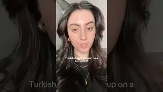 Trying Turkish Makeup on Romanian Features! 😍 #makeuptutorial #realskintexture #makeuptipstiktok