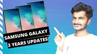Finally Samsung Official giving update for 3 Years🤩