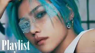 Cyberpunk k-pop playlist // Киберпанк к-поп плейлист