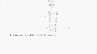 Day 7 of the Intuitive Online Calculus Course: Limits at Infinity (Part 1 of 3)