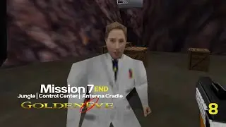 Part 8 END | Goldeneye 007 | Mission 7: Cuba | Jungle, Control Center, Antenna Cradle