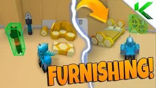FURNISHING THE APARTMENT IN BRICK BRONZE! *FIRST LOOK* - Pokemon Brick Bronze