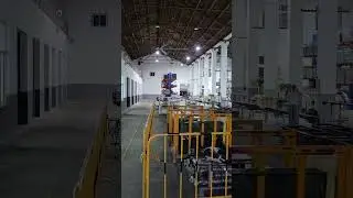 This is our factory for garage doors and high speed doors
