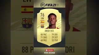 Ansu Fati FIFA Evolution| FIFA 20 ➡️ 22