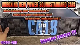 power ca18 soundstandard🔴 unboxing lengkap ‼️