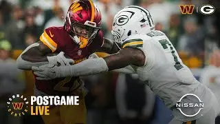 Commanders Fall to Packers on TNF in Lambeau | Postgame LIVE: Hear from HC Dan Quinn & More