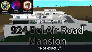 924 Bel Air Road Bloxburg Build (Not exactly)