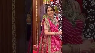 👑✨ Nita Ambani Gorgeous Look | Queen of the Ambani Family ❤️🌸