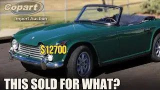 These Classic Import Cars Sold for WHAT?! | Real Copart Auction Prices