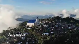View of Angangba village  area