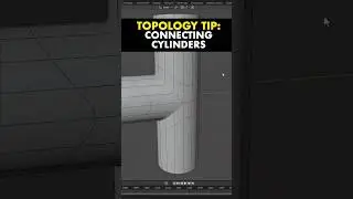 Topology tip for inserting cylinders into each other in Blender