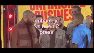 Chris eubank jr vs canor been 2 press conference 