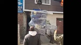 32 inch lamination Machine loading #factory  paper lamination machine