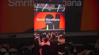Smriti Mandhana at OnePlus Launch Event , Bengaluru  #oneplus15r #onepluspadgo2 #smritimandhana