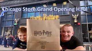 Harry Potter Chicago Store Grand Opening and Haul