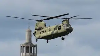 American Helicopters arrive over Regents Park.