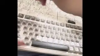 Mechanical Keyboard cleanup. Removing keycaps ASMR