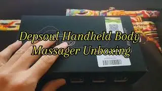 Depsoul Handheld Body Massager Unboxing