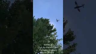 N976CP WTF Pathetic Woke Civil Air Patrol (CAP) #AerialStalker #aviation #civilairpatrol #flying