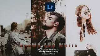 Brawn And White Lightroom Preset | Free Download | No Password