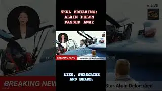 SKRL Breaking: French Film Star Alain Delon Passed Away #AlainDelon