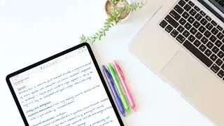 STUDY WITH ME on my IPAD PRO #1